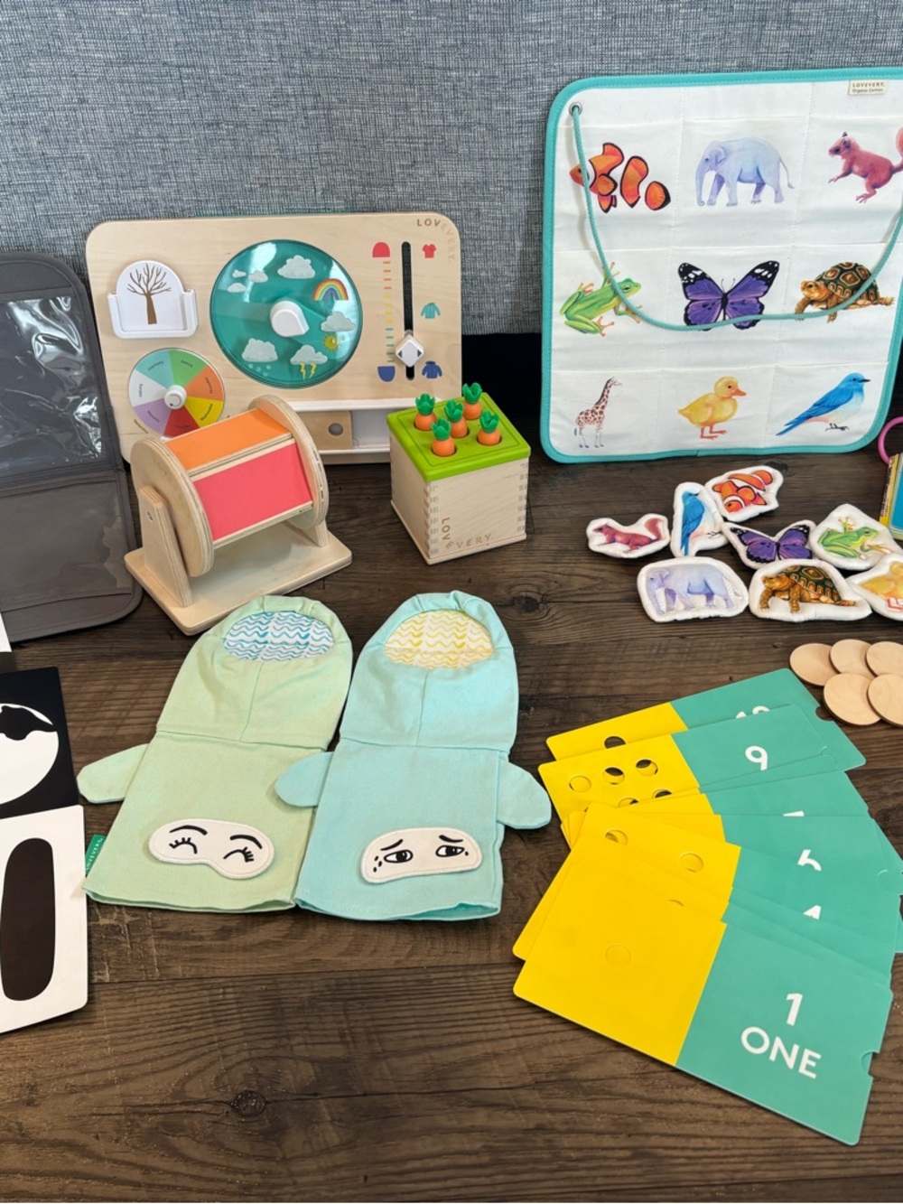 Lovevery Lot- Various Wood/Educational/ Emotional Toys For Baby/Toddler